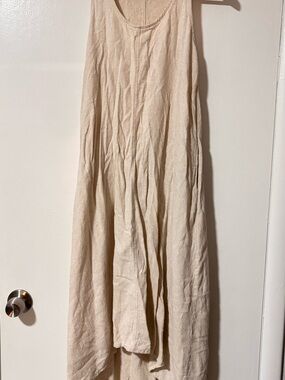Thread + Supply Linen Maxi Dress - Cream